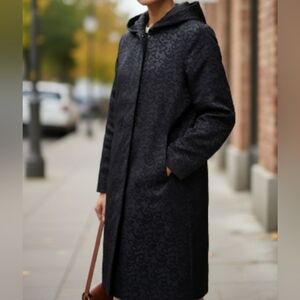 SACKABLES Reversible Full-length Long-Sleeves Hoodie Raincoat Medium Women's